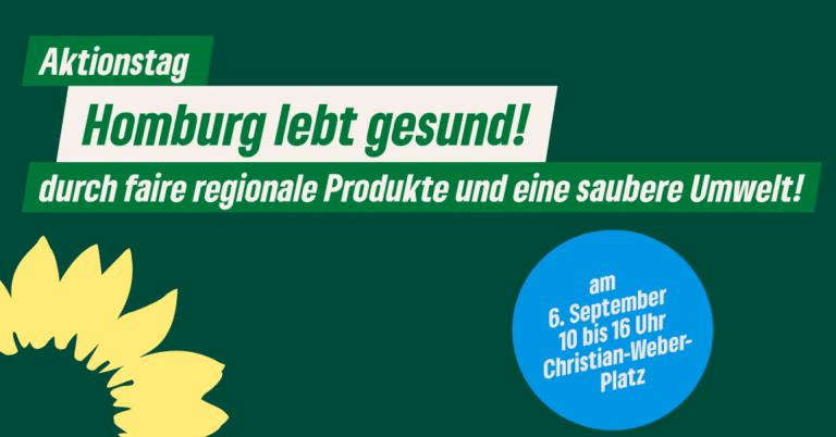 Aus dem OV Homburg: „Homburg lebt gesund“