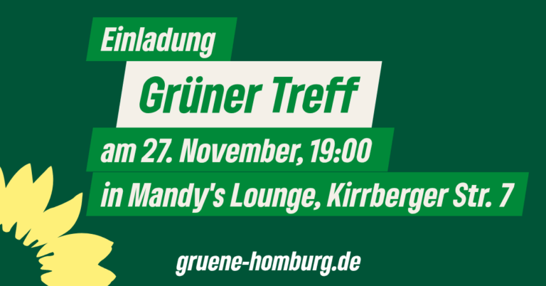 GRÜNER TREFF IN HOMBURG