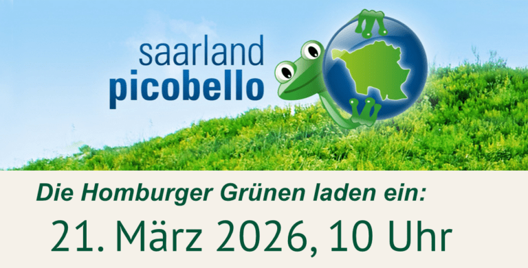 Die Homburger Grünen laden zur Picobello Säuberungsaktion ein